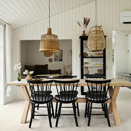 Newly Built House In With Terrace Tatil Evi Ebeltoft